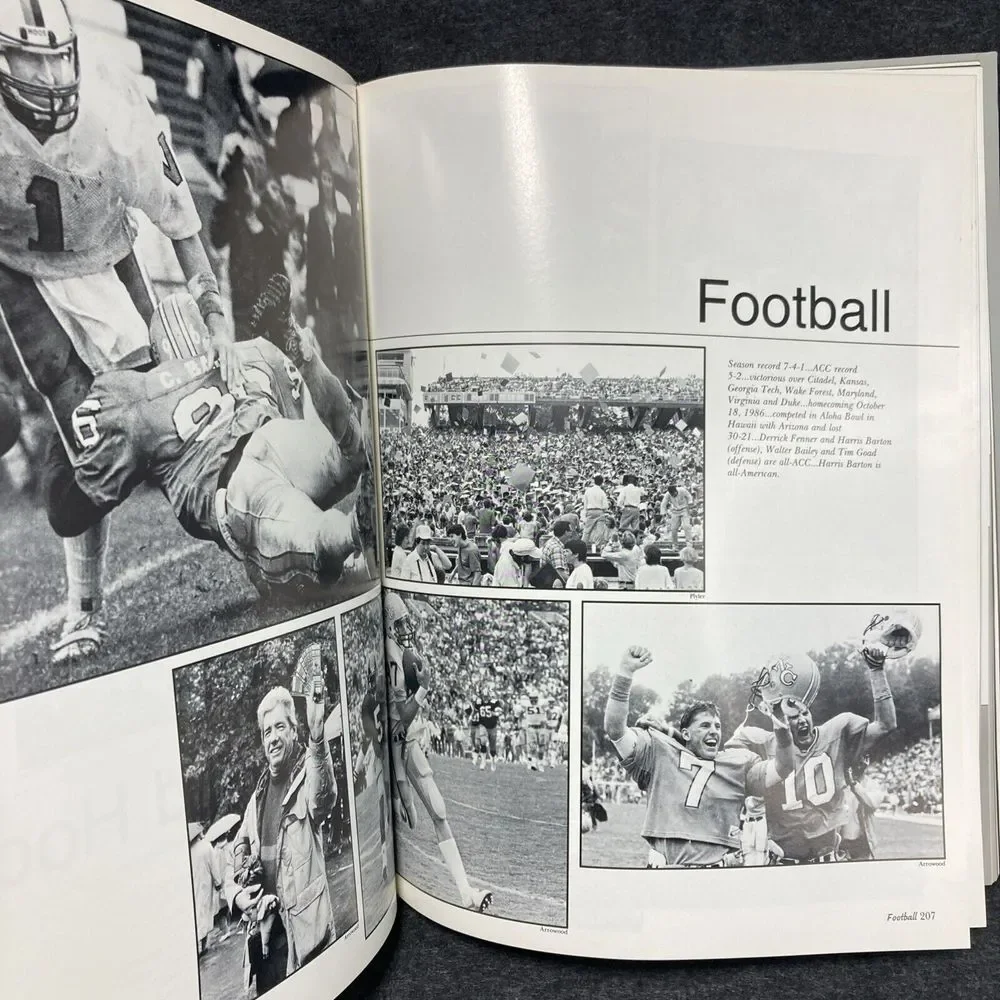 1987 Yackety Yack University of‎ North Carolina Yearbook Chapel Hill NC Vintage